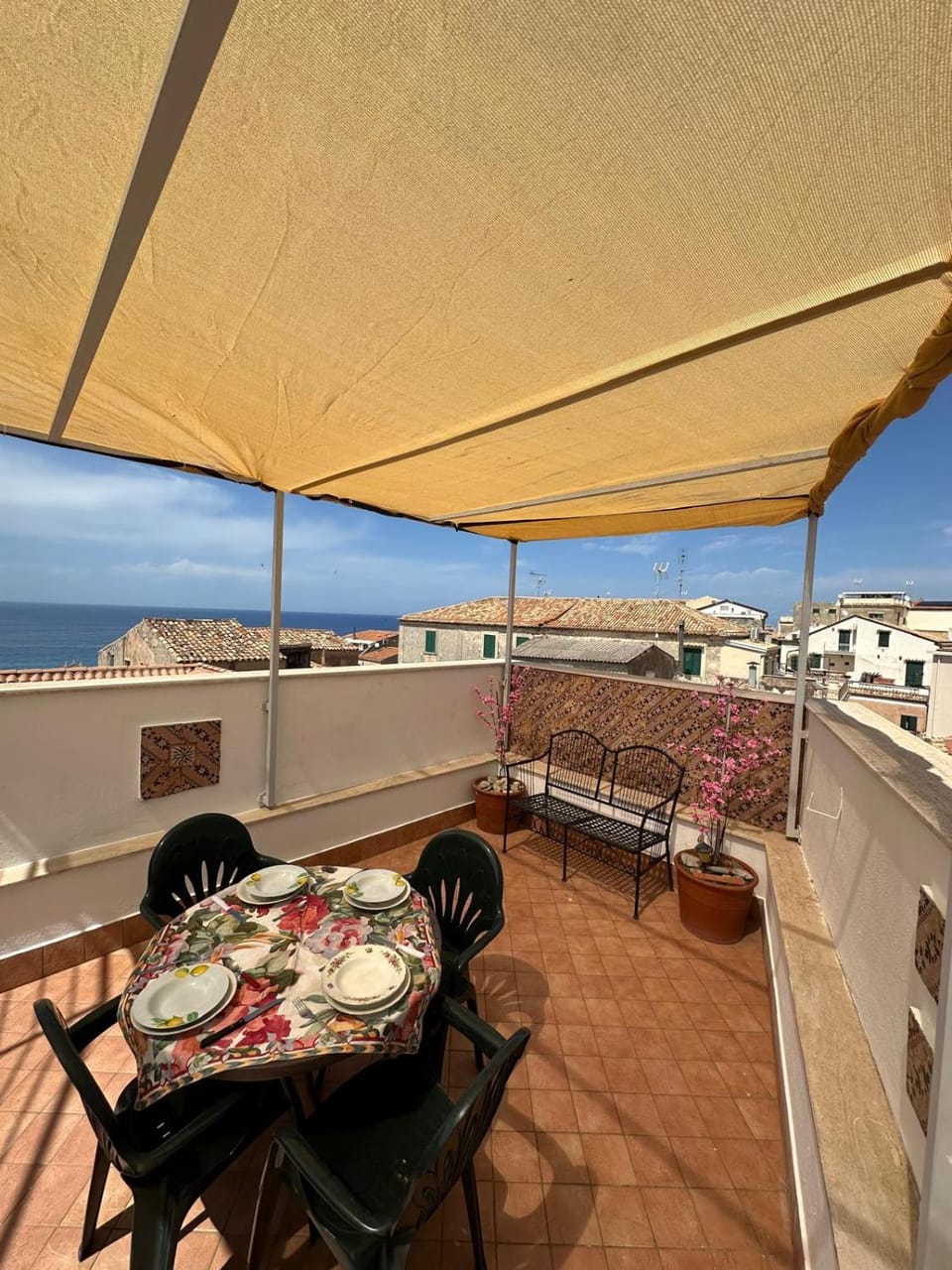 View (from property/room), Balcony/Terrace, Sea view