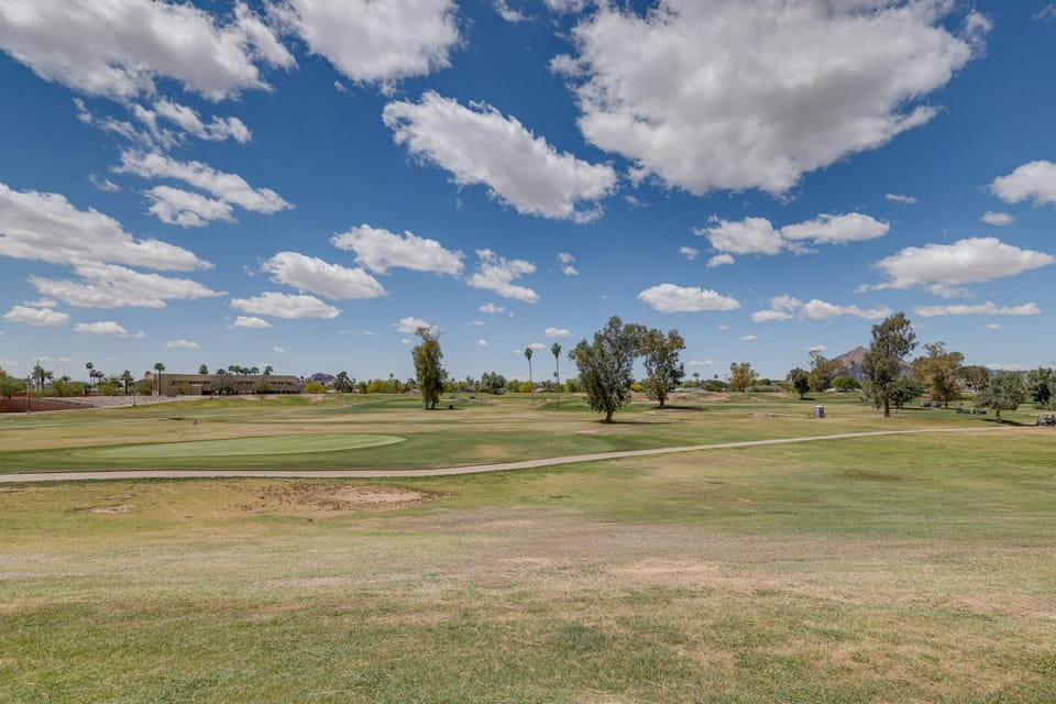 Golf Views & Pool Access: Central Scottsdale Condo House in Scottsdale