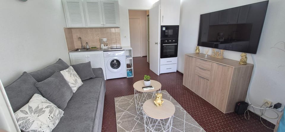 TV and multimedia, Kitchen or kitchenette, Living room, oven, stove, washing machine
