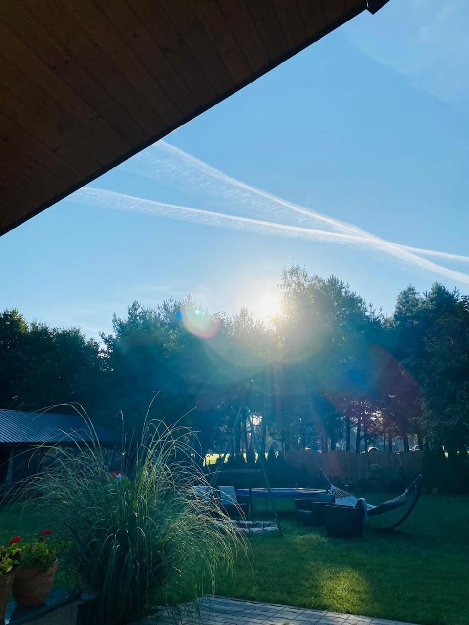 Garden view, Sunrise