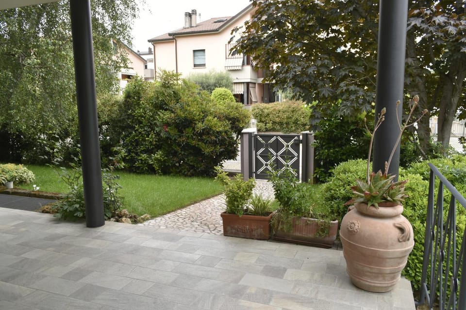 Property building, Garden view