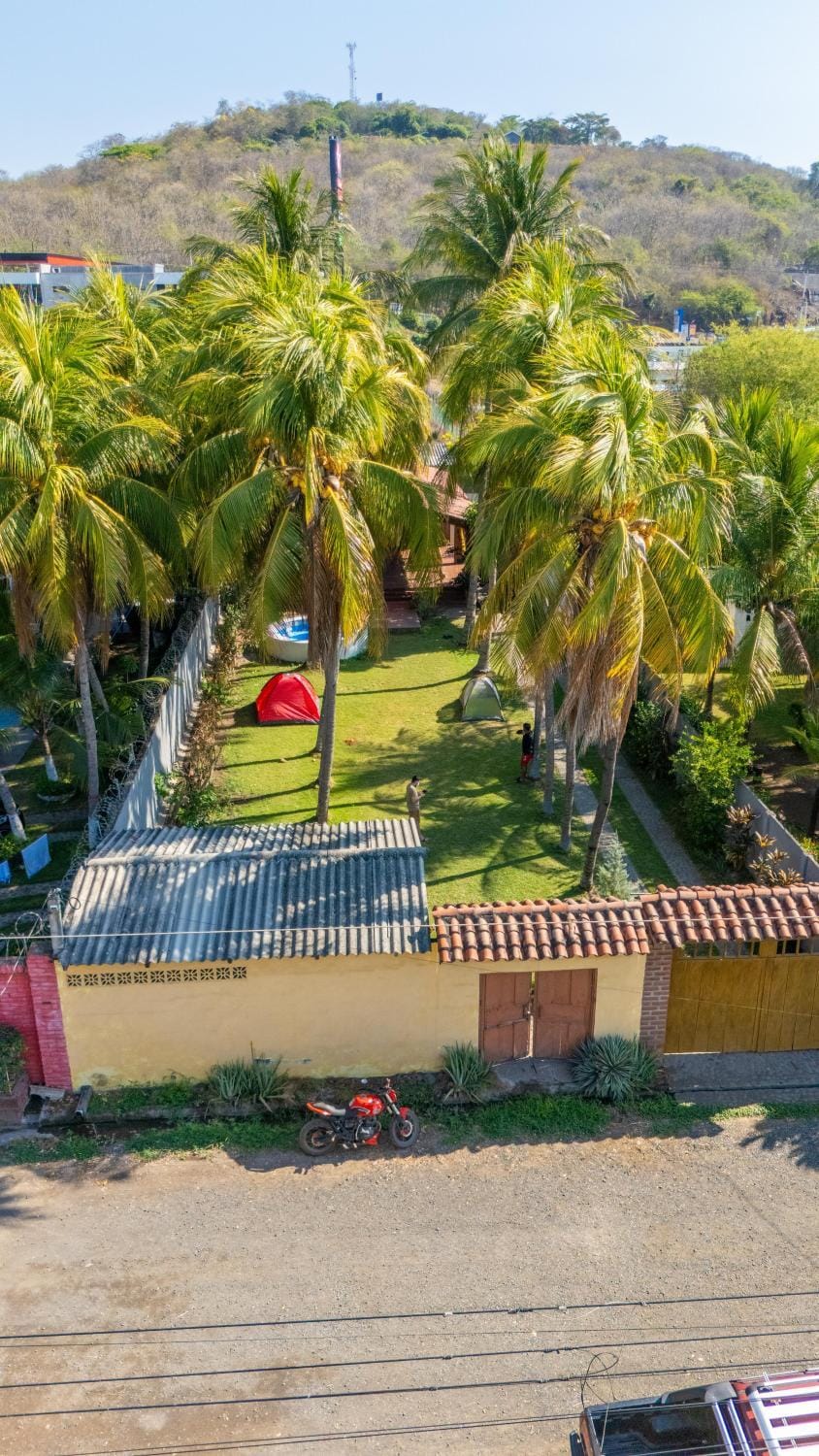 Property building, Garden