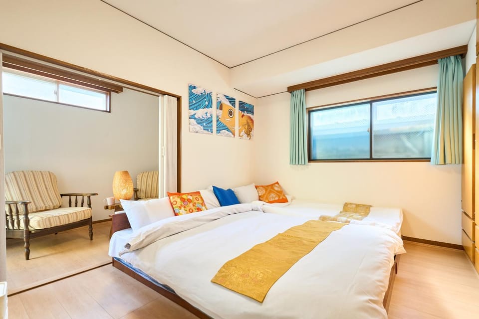 Bed, Bedroom, air conditioner