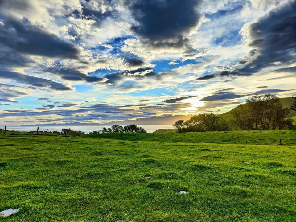 Natural landscape, Sunset