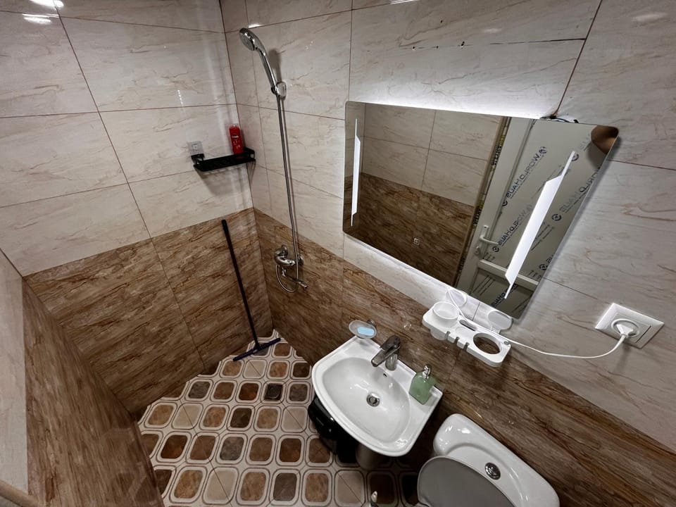 Shower, Toilet, Bathroom, towels