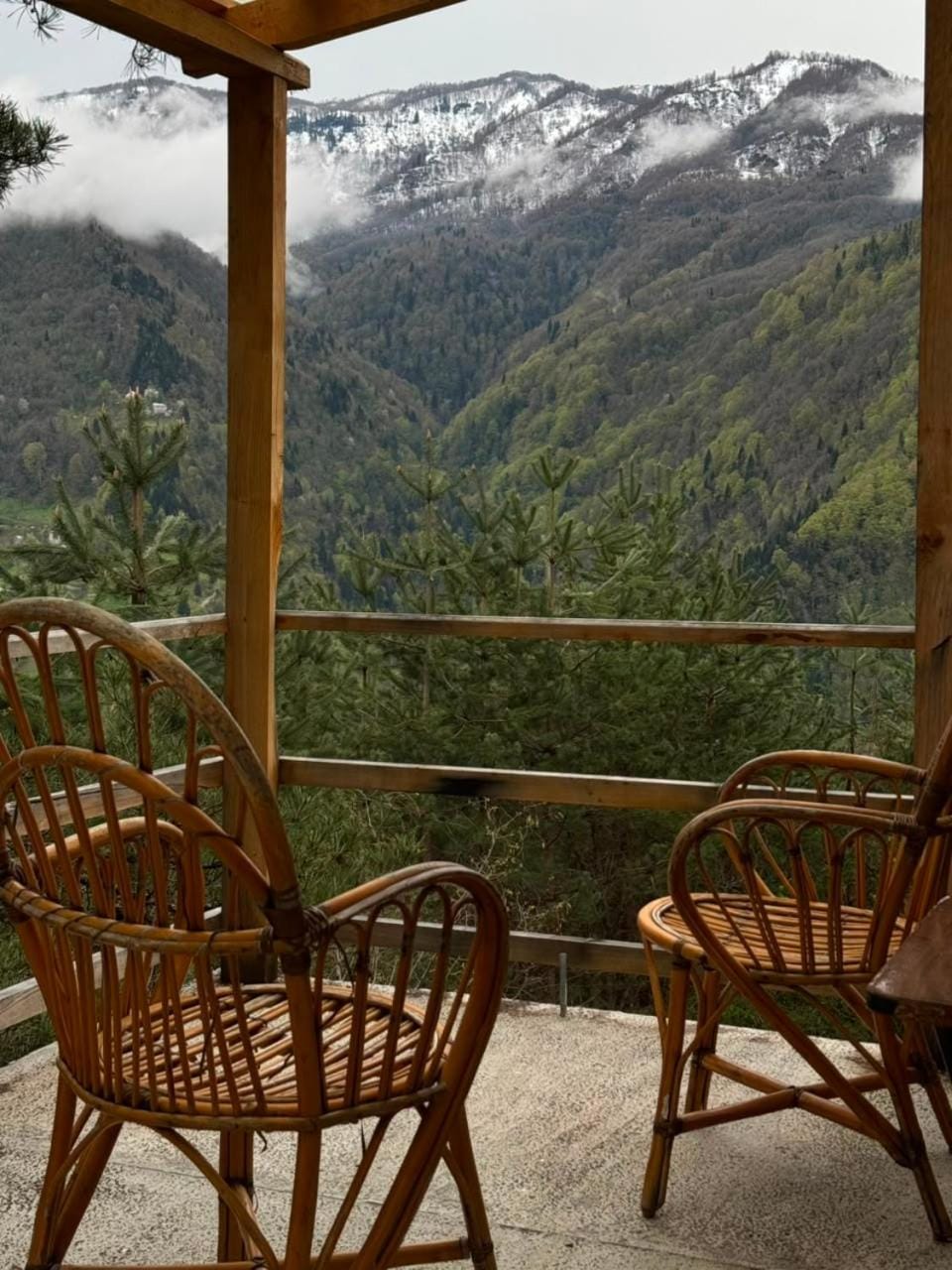 Balcony/Terrace, Mountain view
