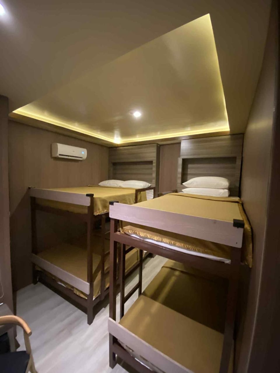 Photo of the whole room, Bedroom, bunk bed
