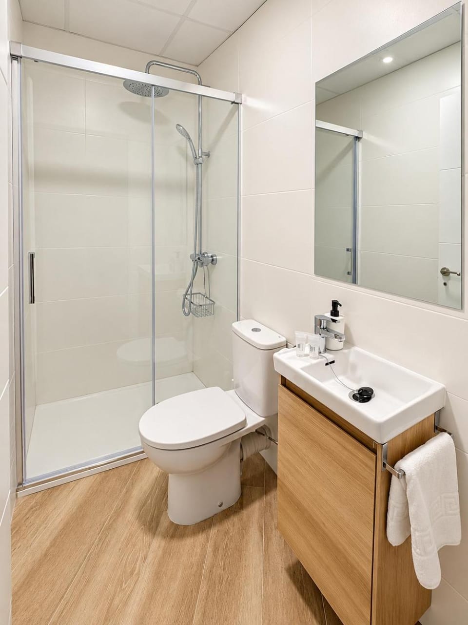 Shower, Toilet, Bathroom, towels