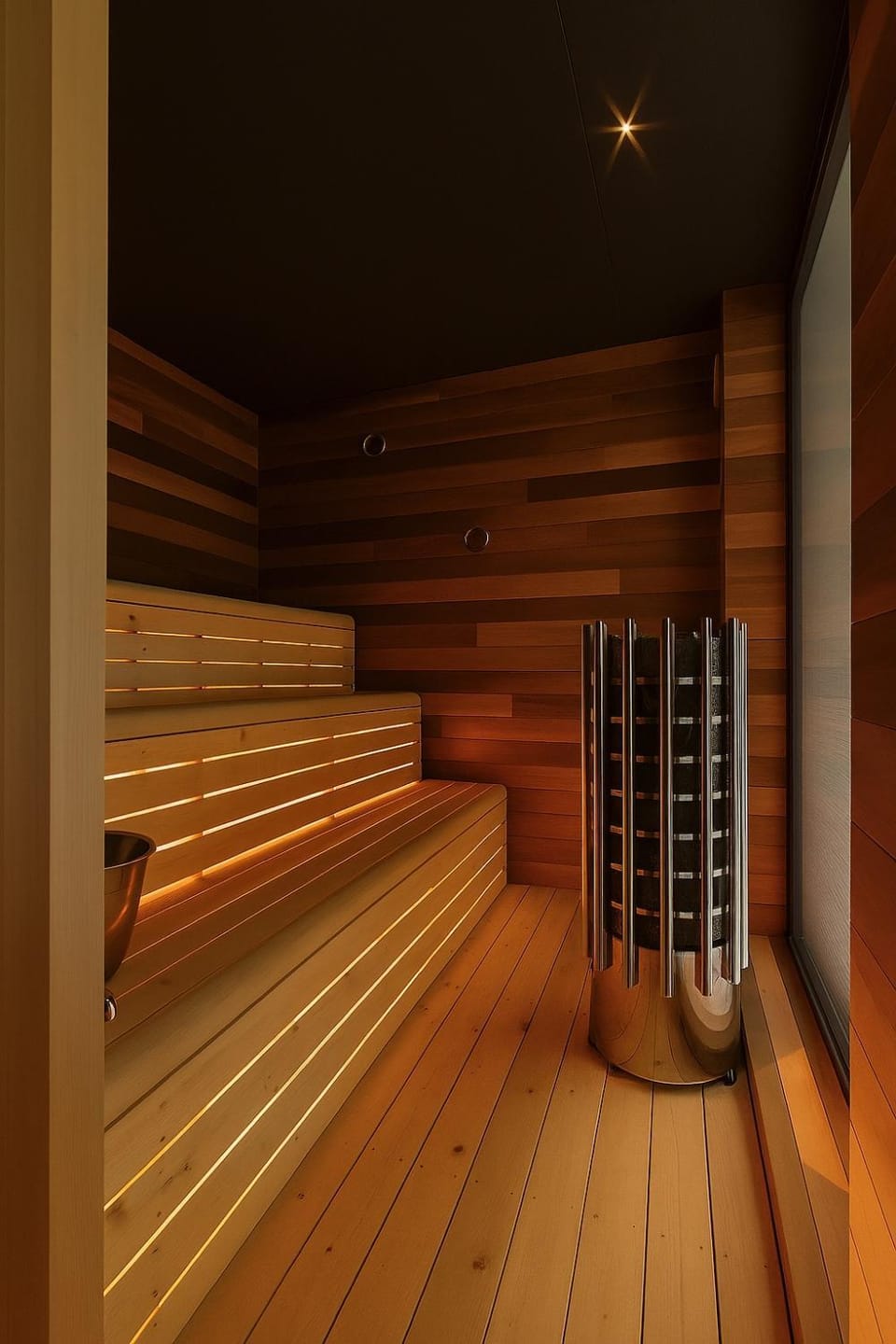 Sauna, Steam room