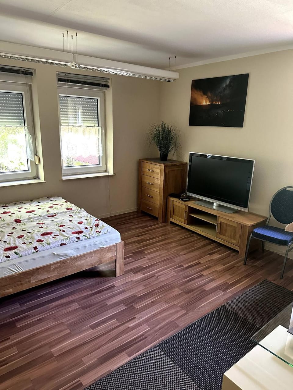 Communal lounge/ TV room, Bed, TV and multimedia, Bedroom
