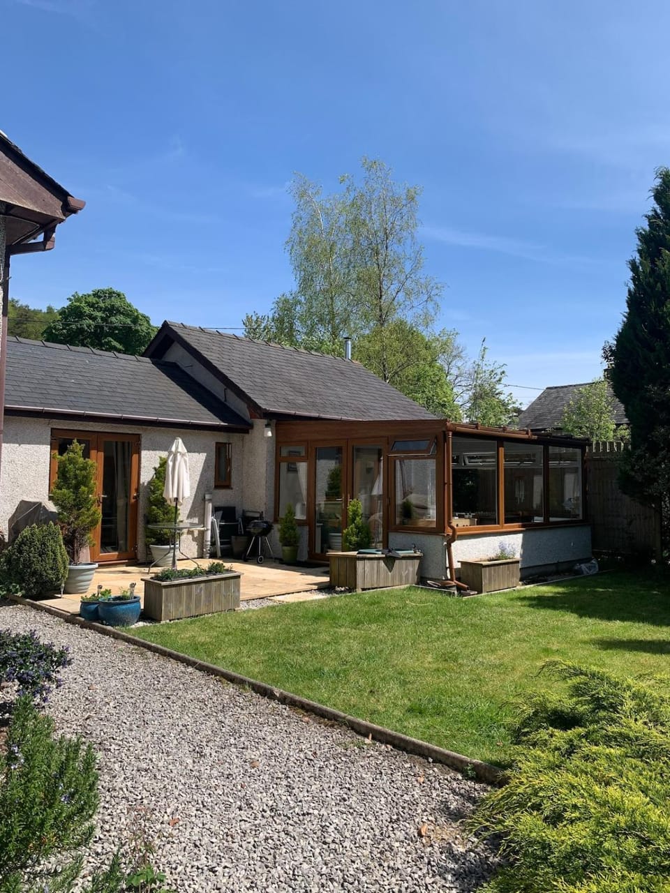 Property building, Garden