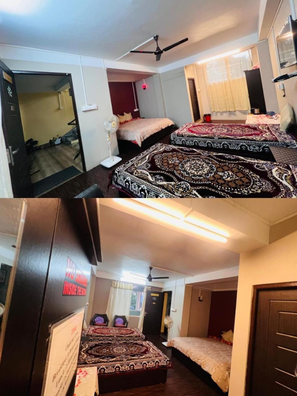 Bed, TV and multimedia, Photo of the whole room
