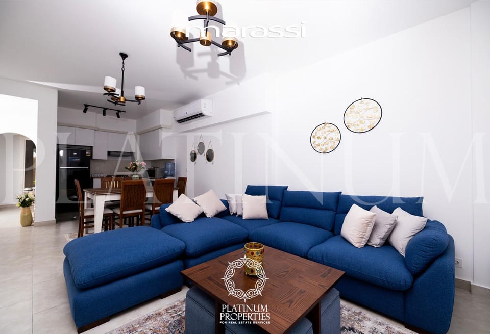 Pool View 2 Bedrooms in Marassi Apartment in Egypt