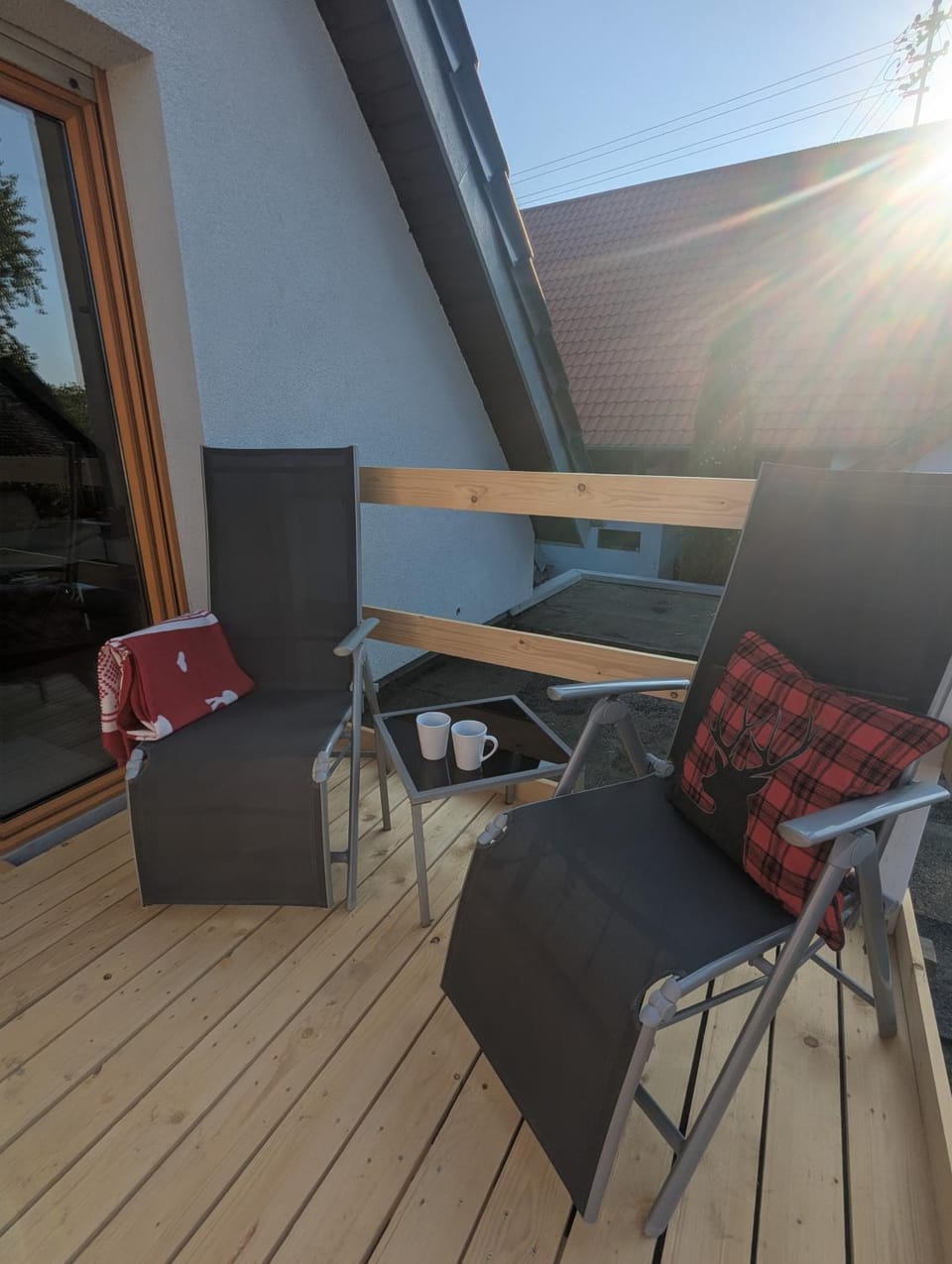 View (from property/room), Balcony/Terrace, Seating area