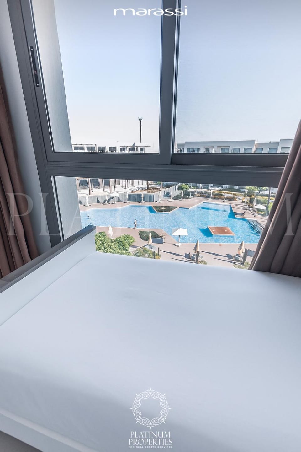 Pool view chalet in Marassi Apartment in Egypt