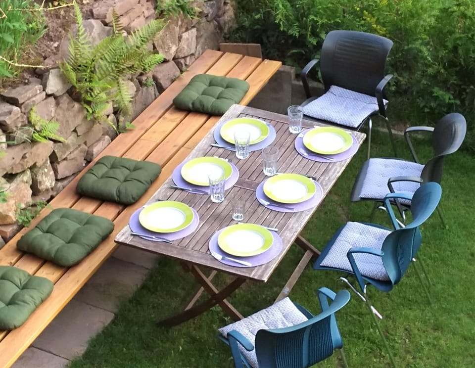 BBQ facilities, Garden, Balcony/Terrace, Garden view