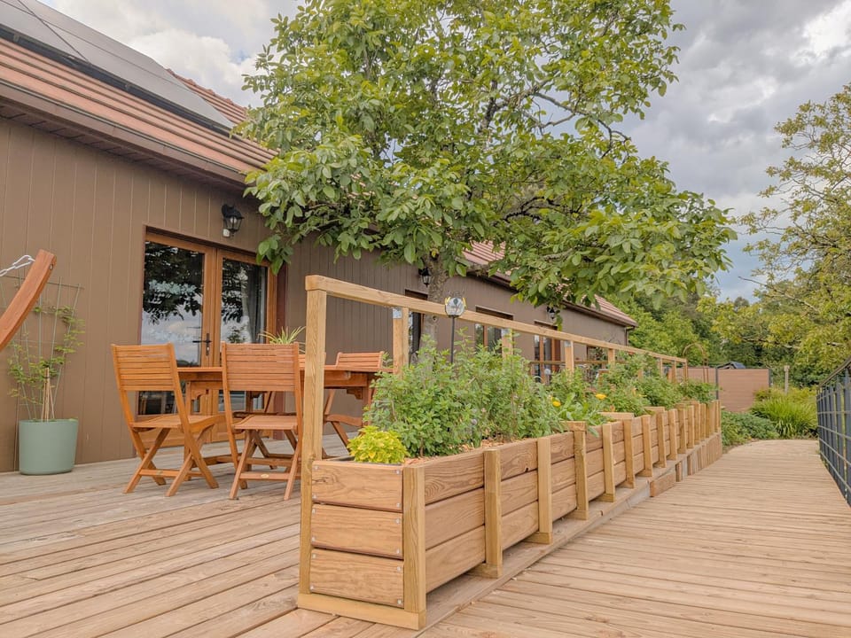 Patio, Balcony/Terrace, Dining area, Garden view