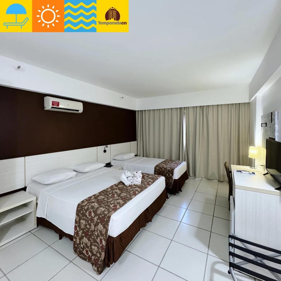 Bed, Bedroom, air conditioner