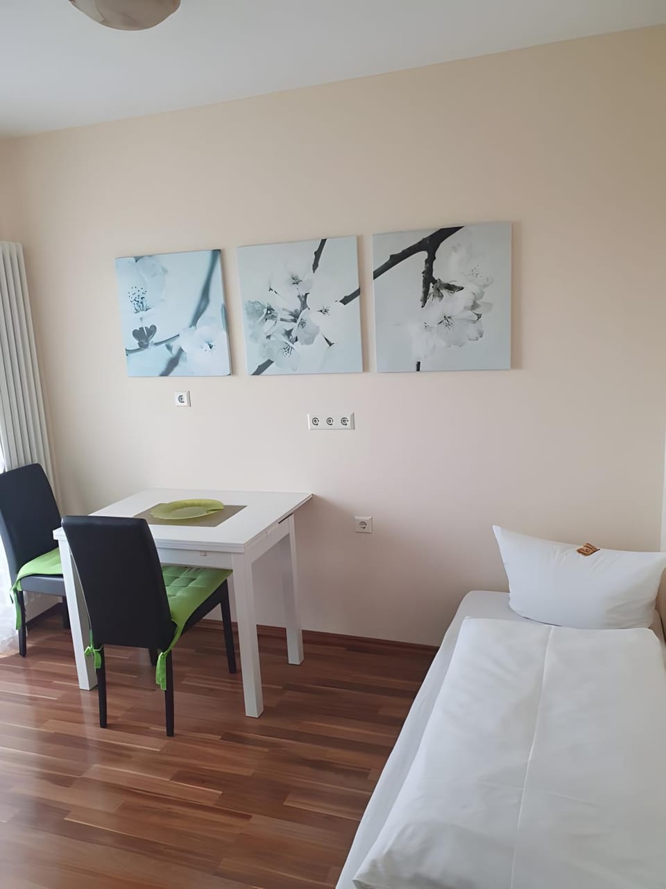 Property building, Living room, Bedroom