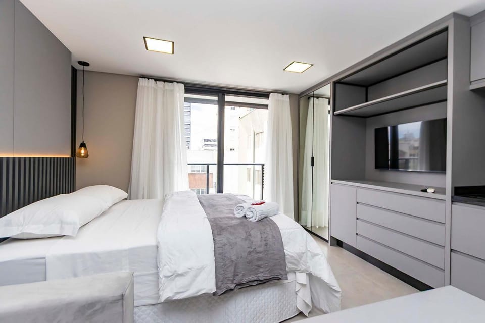 Studio Completo e Refinado no All Batel - BAT1516 Apartment in Curitiba