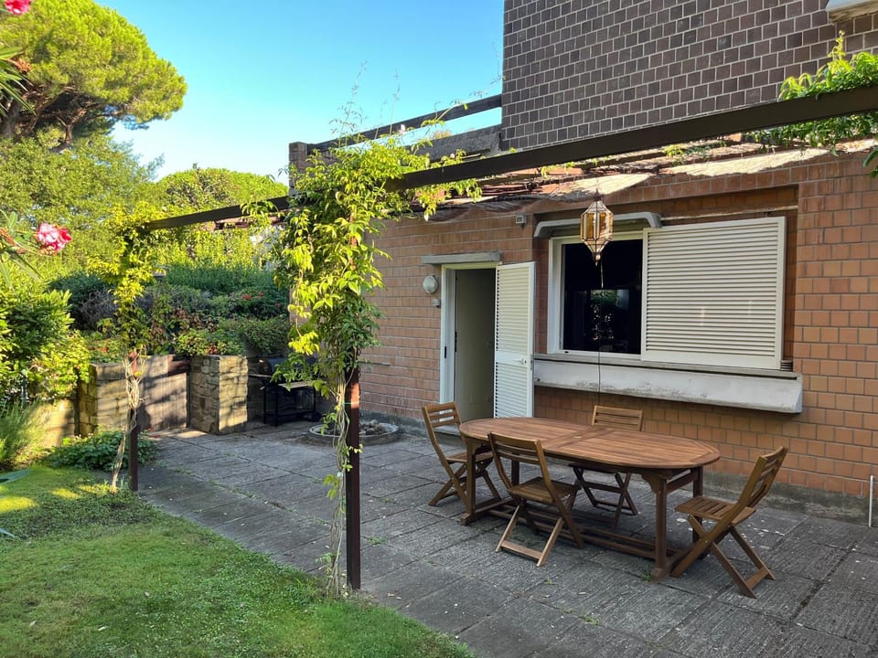 Property building, Patio, Garden view