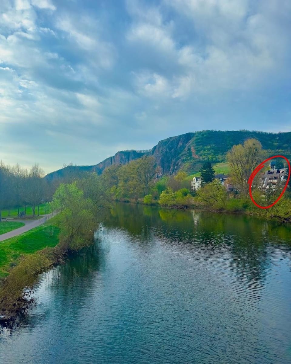 Homindays Terrace with Mountain Views River just Nearby Apartment in Bad Kreuznach