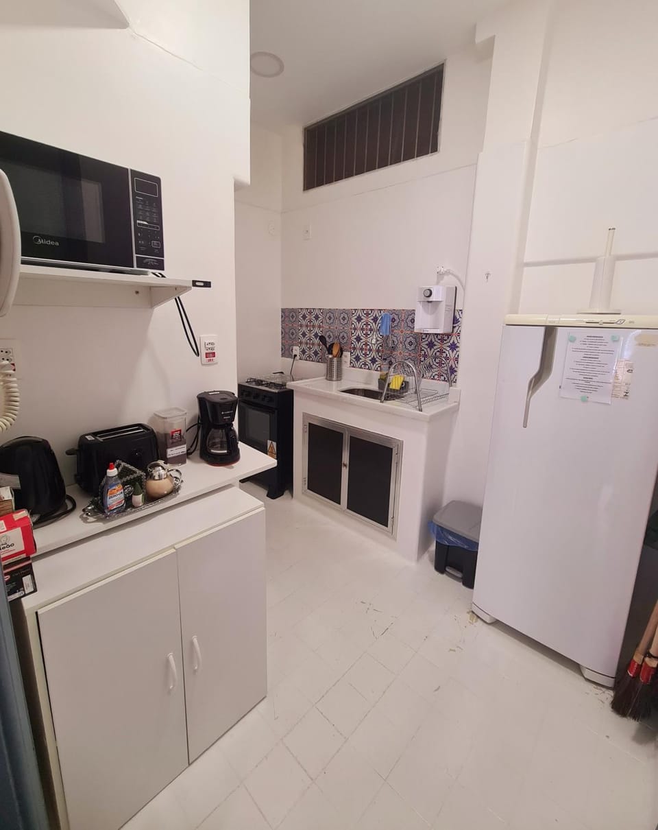 Kitchen or kitchenette, oven, stove, toaster