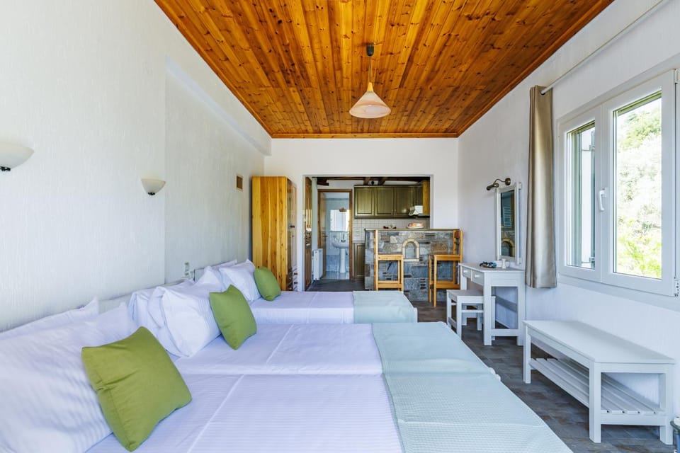 Bed, Kitchen or kitchenette, Photo of the whole room, Bedroom