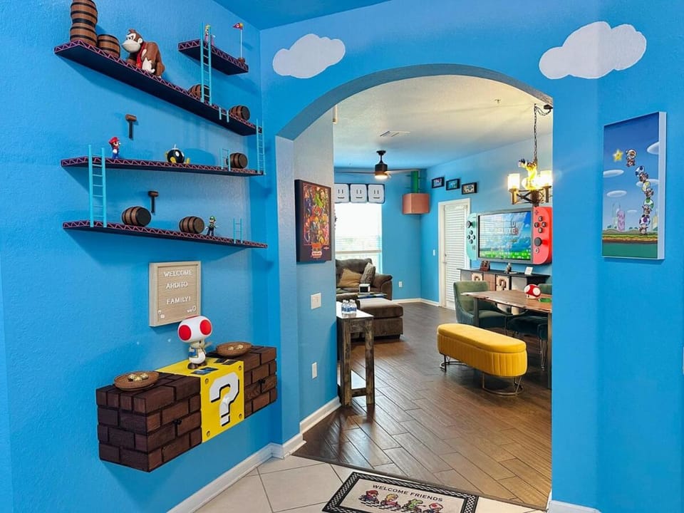 Super Mario's Sky Suite - Vista Cay 3 BD SUITE Near Epic Universe Apartment in Orlando