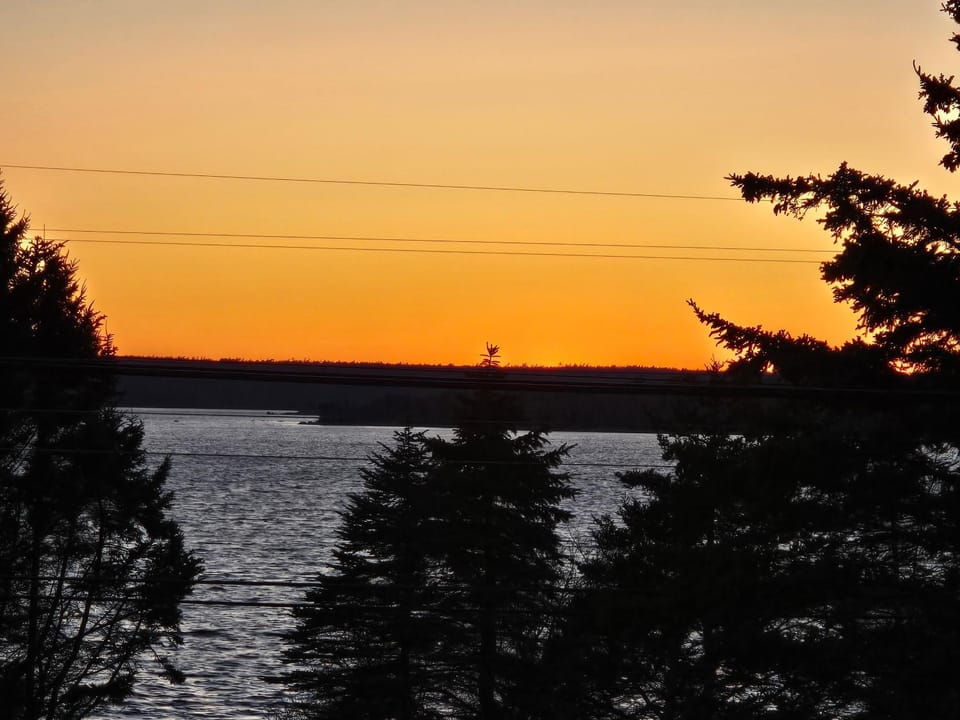 Sea view, Sunset
