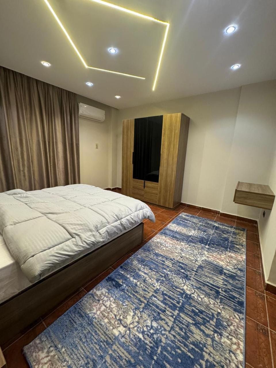 Bed, Bedroom, wardrobe