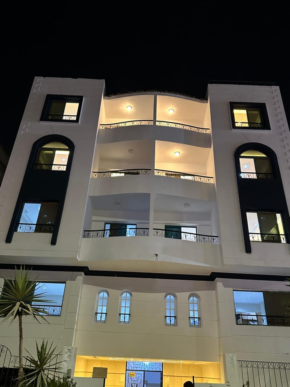 Property building, Night