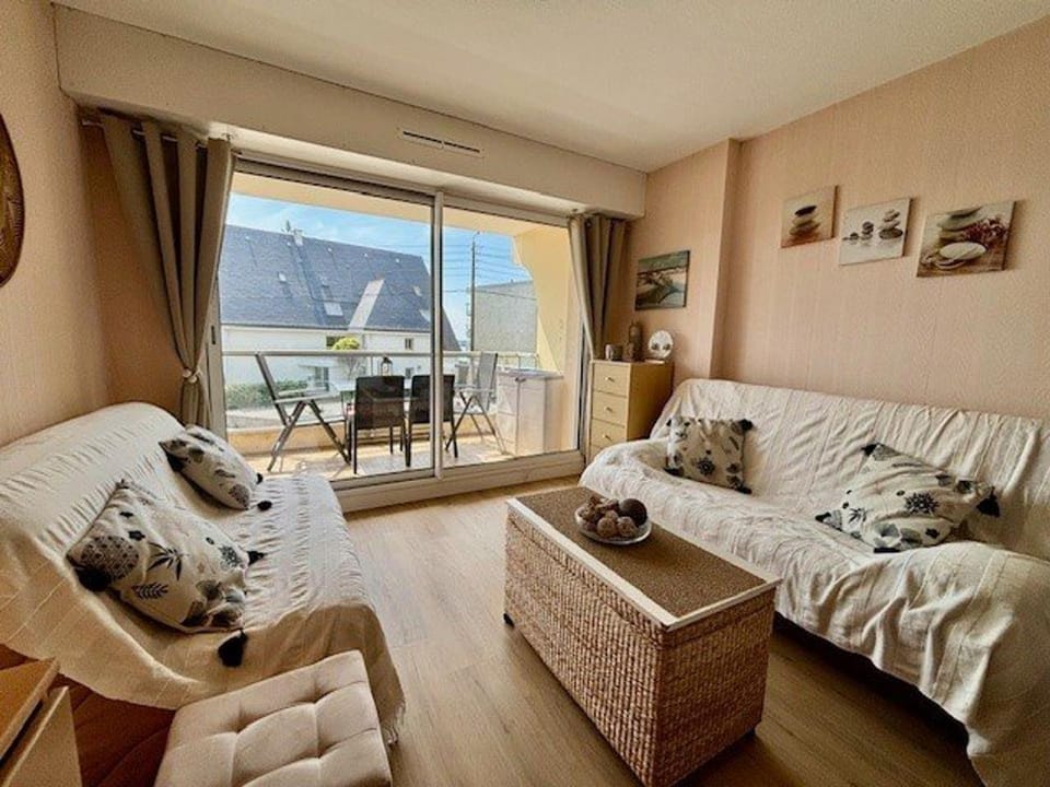 Studio lumineux 28m² - Vue mer - Parking - Petits animaux acceptés - FR-1-478-318 Apartment in Quiberon