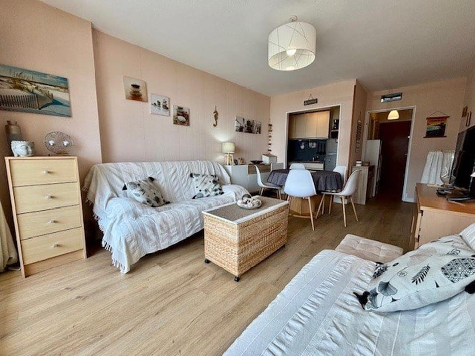 Studio lumineux 28m² - Vue mer - Parking - Petits animaux acceptés - FR-1-478-318 Apartment in Quiberon