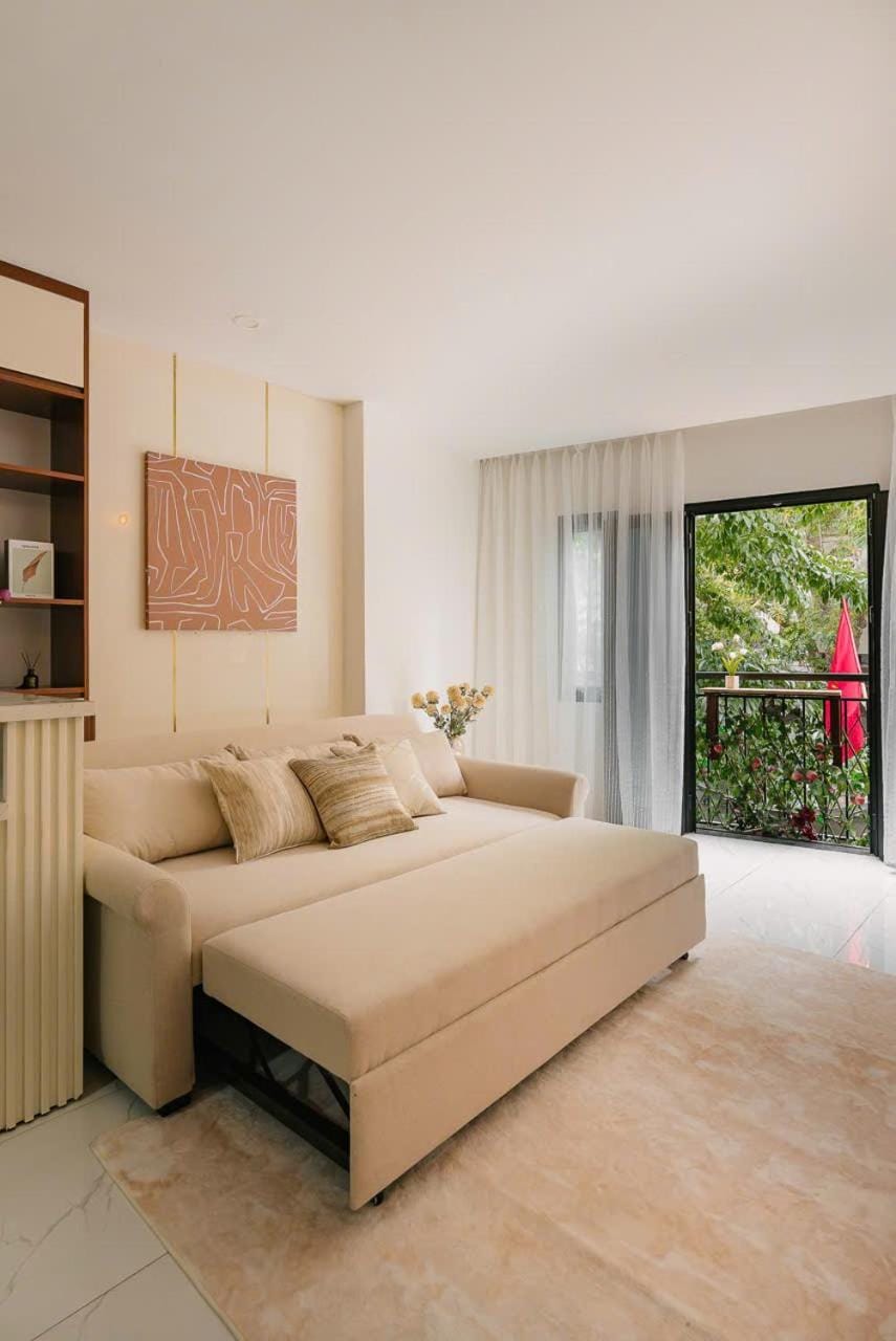Bed, Balcony/Terrace, Living room, Photo of the whole room