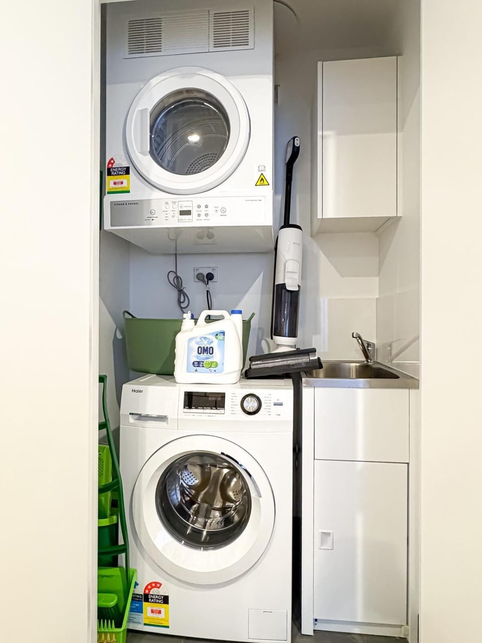 washing machine, dryer