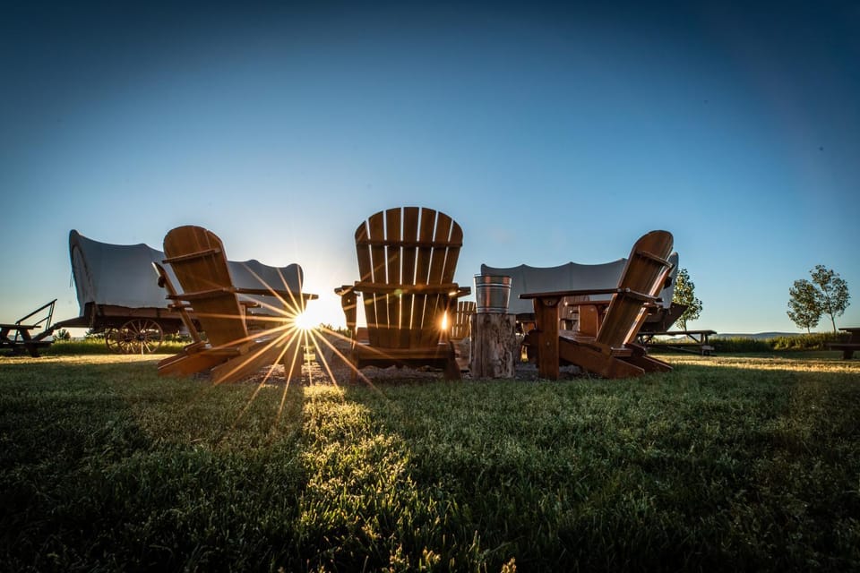 Conestoga Ranch Glamping Resort Luxury tent in Garden City