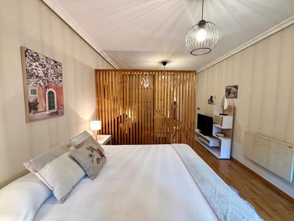 Bed, TV and multimedia, Photo of the whole room, Bedroom