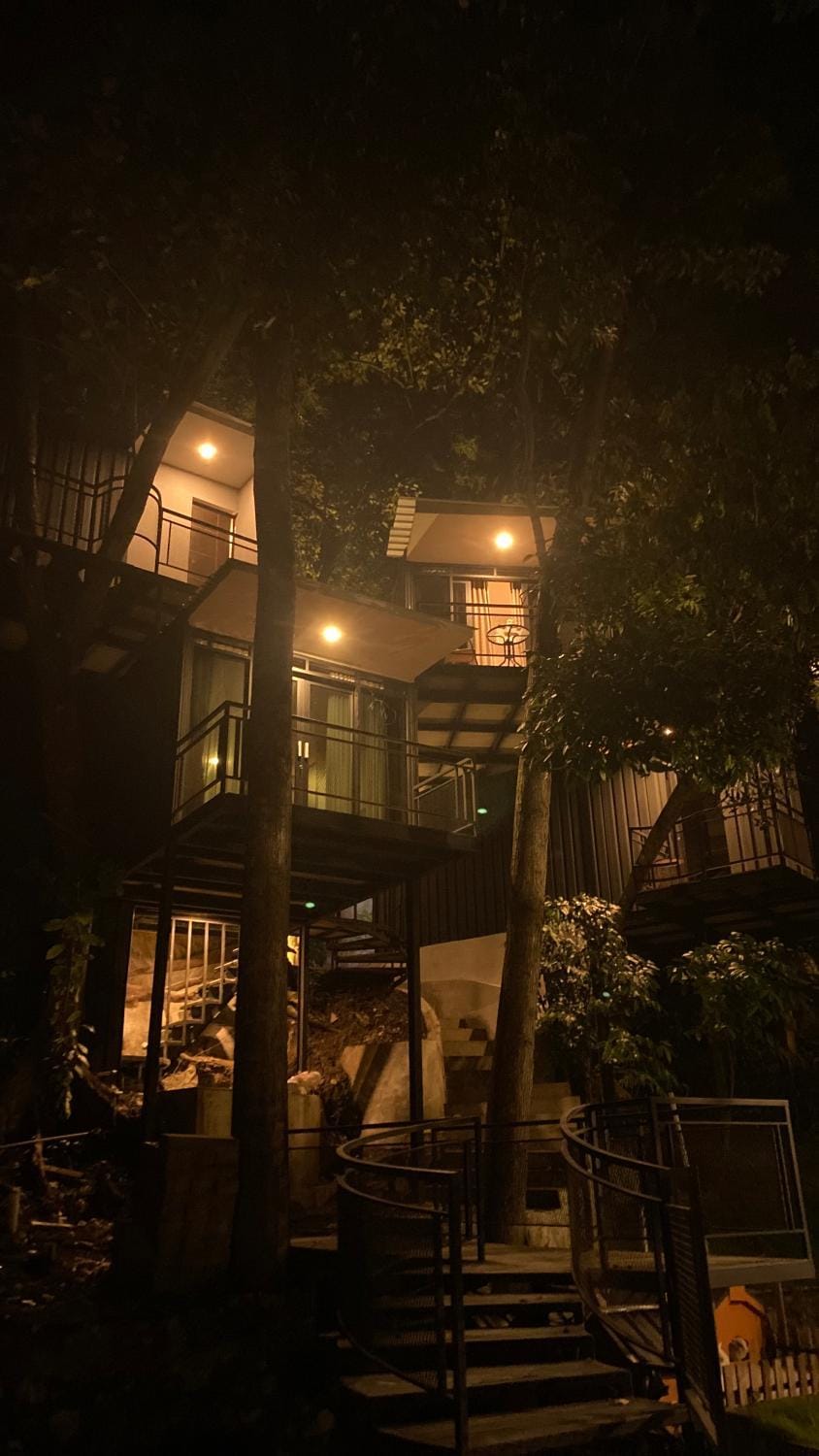 Property building, Night