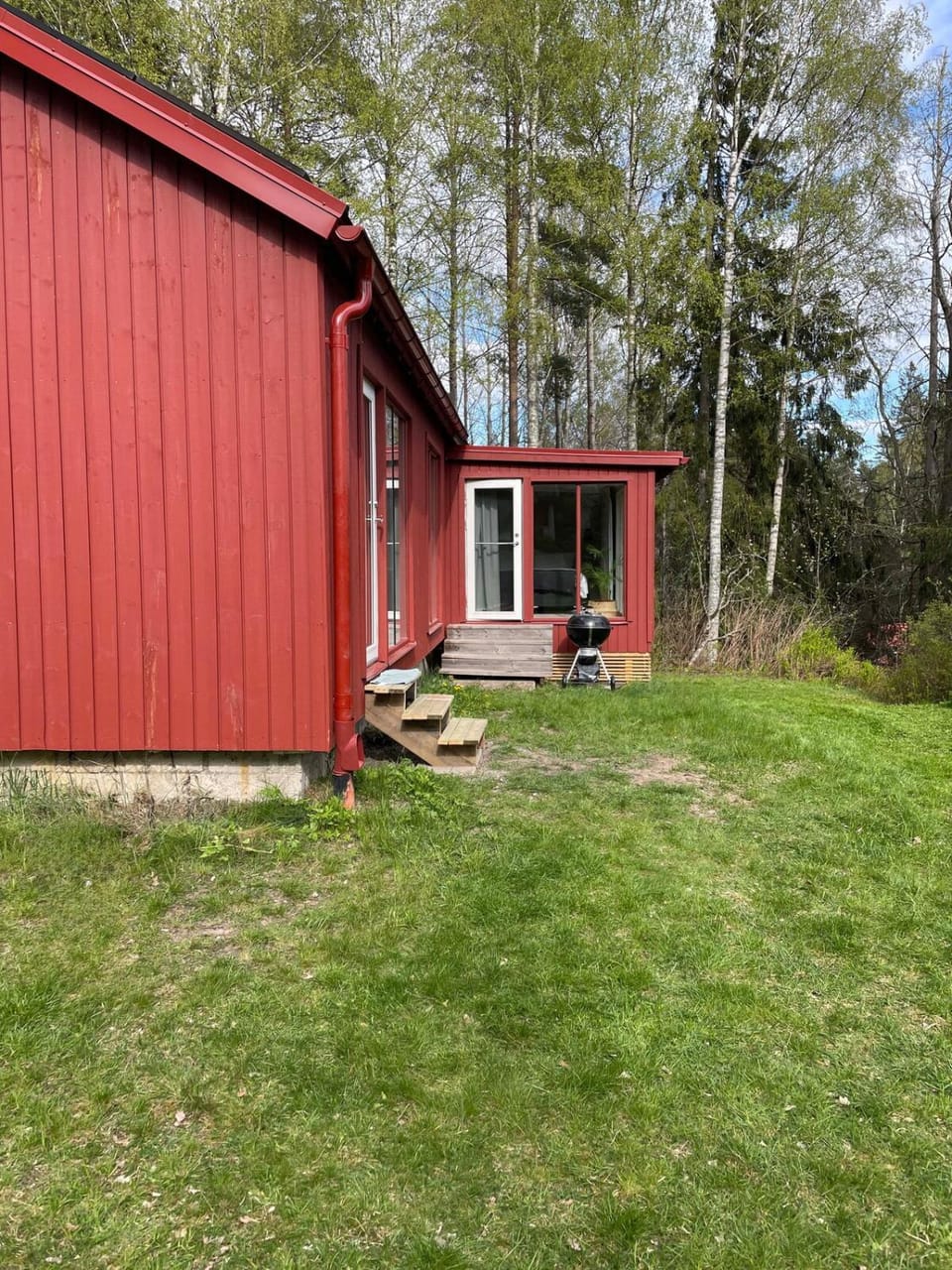 Property building, Spring, Garden