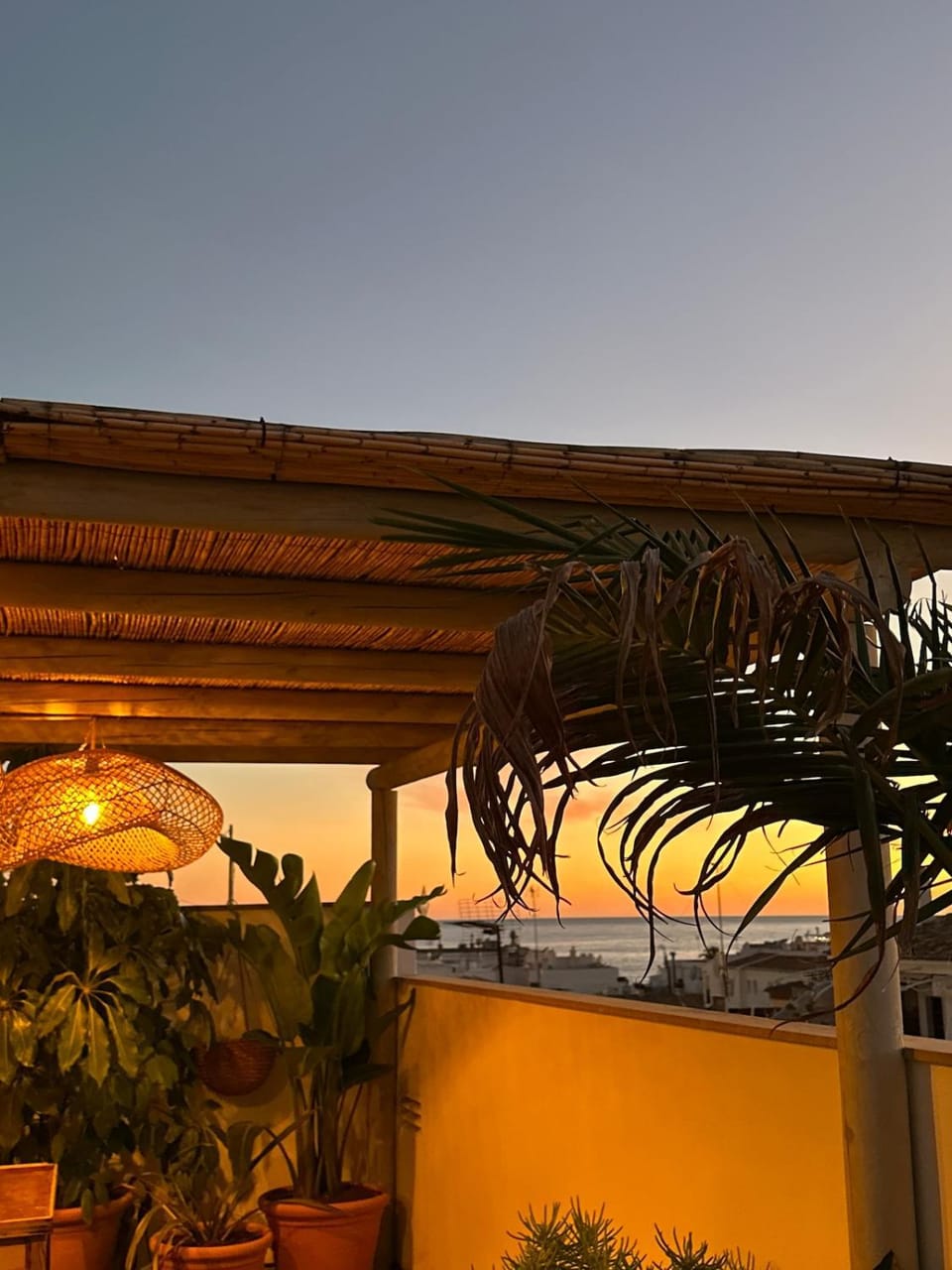 Sea view, Sunset
