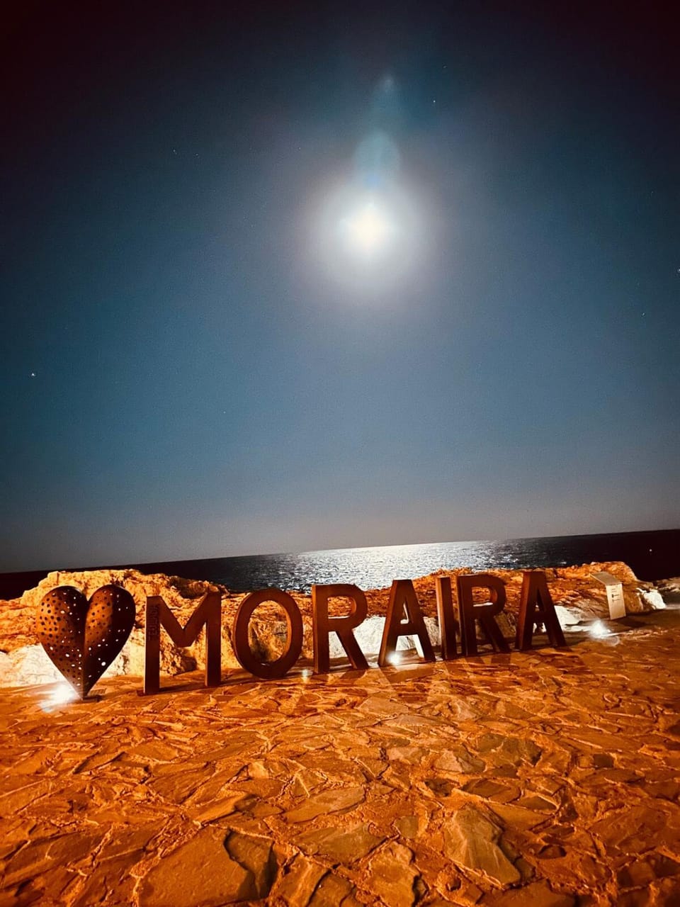 Night, Sea view