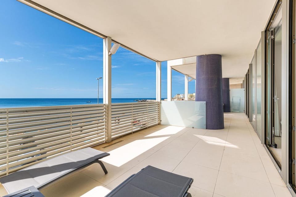 Balcony/Terrace, Sea view, sunbed