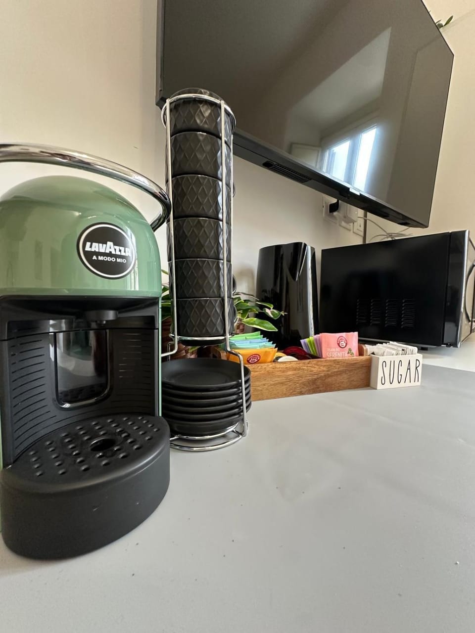Coffee/tea facilities, Kitchen or kitchenette, Food and drinks, Food, toaster