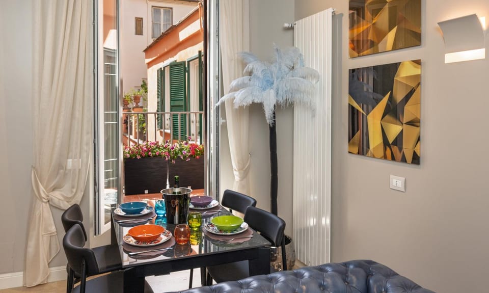 Living room, kitchen