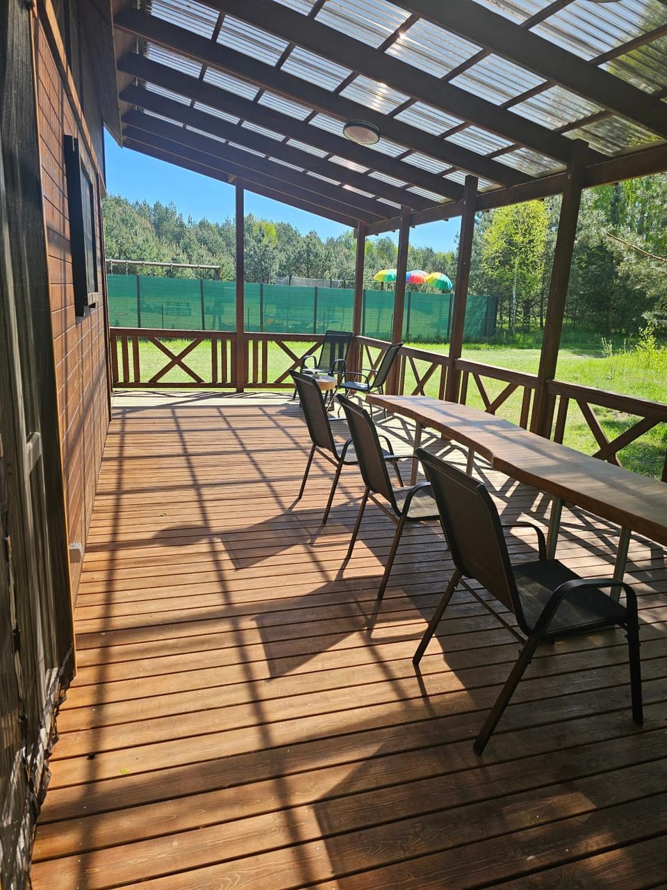 Domek letniskowy brązowy -całoroczny House in Pomeranian Voivodeship