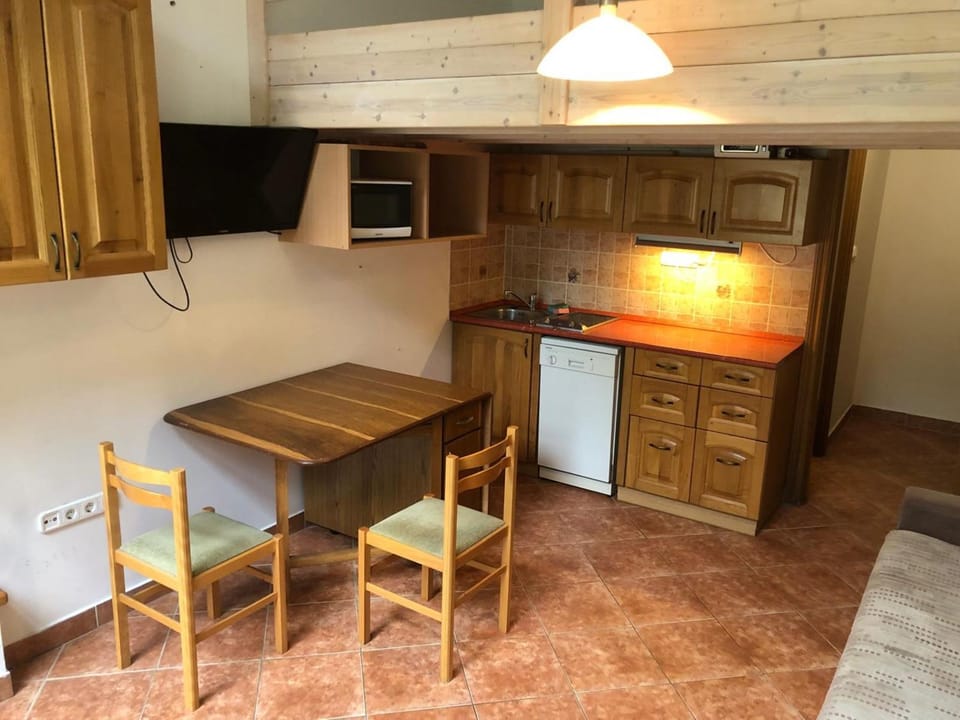 Kitchen or kitchenette, Dining area