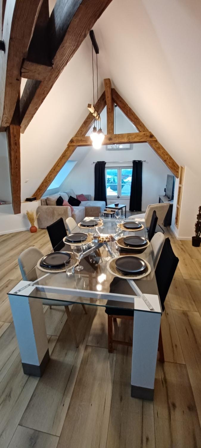 Spacieux, cosy et tout équipé pour un confort optimal Apartment in Bourgogne-Franche-Comté