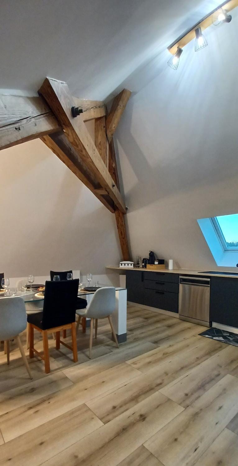 Spacieux, cosy et tout équipé pour un confort optimal Apartment in Bourgogne-Franche-Comté