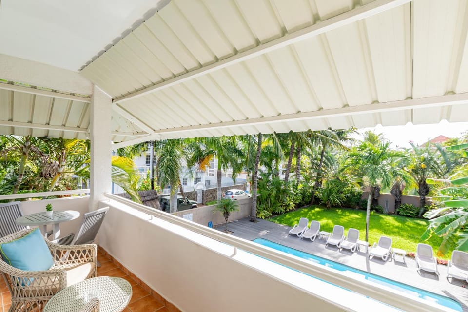 Day, Garden, View (from property/room), Balcony/Terrace, Garden view, Pool view, Swimming pool, sunbed